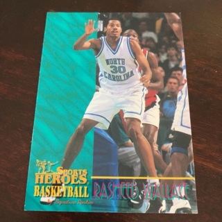 1995-96 Signature Rookies Sports Heroes - [Base] #4  Rasheed Wallace