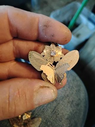 Butterfly earrings