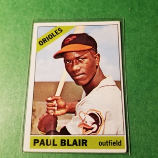 1966 - TOPPS BASEBALL CARD NO. 48 - PAUL BLAIR - ORIOLES