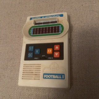 1977 Mattel Football hand held game , works great !