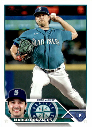 2023 Topps #144 Marco Gonzales Seattle Mariners