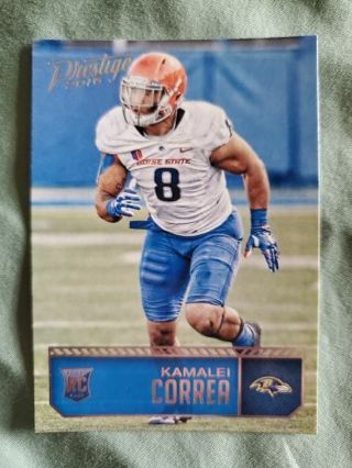 2016 Panini Prestige Rookie Kamalei Correa