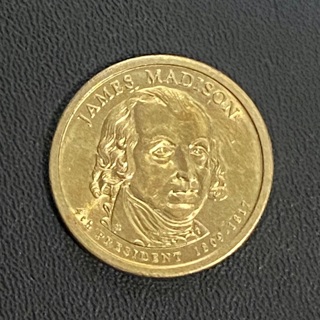 James Madison Gold Presidential One Dollar Coin!