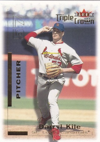 Darryl Kile 2001 Fleer Triple Crown St. Louis Cardinals