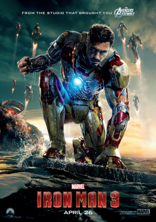 Iron Man 3, Digital HD Movie Code for Google Play