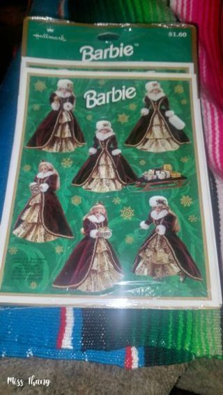Vintage Barbie stickers