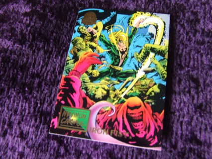 1994 Iron Fist Marvel Universe Maximum Carnage Card #26