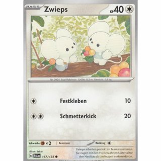 Tradingcard - Pokemon 2023 german Zwieps 167/193 