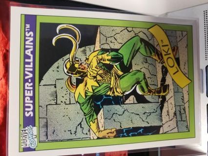 1990 Marvel Universe 1st Edition Loki