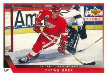 Tradingcard - NHL - 1993-94 Upper Deck #91 - Shawn Burr - Detroit Red Wings