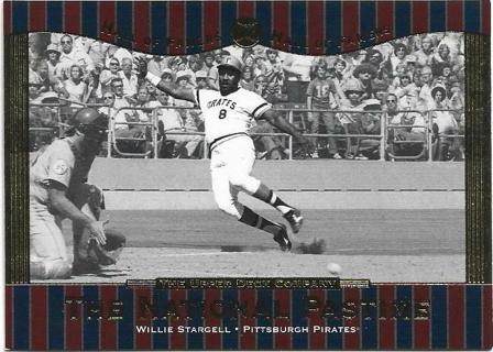 2001 UPPER DECK WILLIE STARGELL HALL OF FAMERS CARD