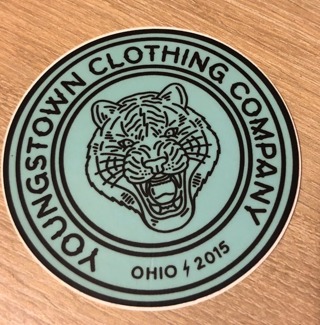 Youngstown Clothing Company Vinyl Sticker