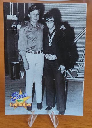 1992 The River Group Elvis Presley "Elvis with Celebrities" Card #304