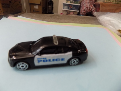 Diecast metal Metro police car black 2006 Dodge Charger