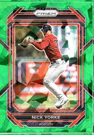 2023 Panini Prizm Nick Yorke Green Ice