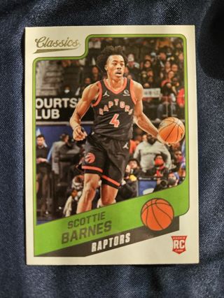 2021-22 Panini Chronicles Classics Rookie Scottie Barnes