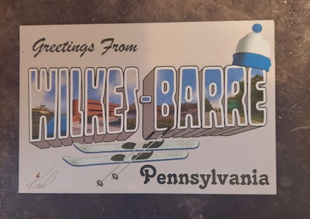 Greetings From Wilkes-Barre Postcard 
