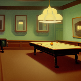 Listia Digital Collectible: Pool Table in the House