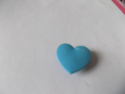 Croc shoe charm blue heart