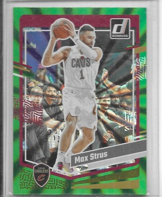 Max Strus 2023-24 Donruss Holo Green Laser #83