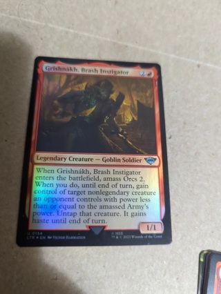 MTG - Grishnakh, Brash Instigator (Foil) - Lord of The Rings