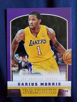 Darius Morris Rookie Card