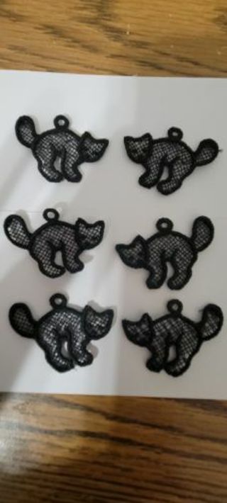 6 black cats mini