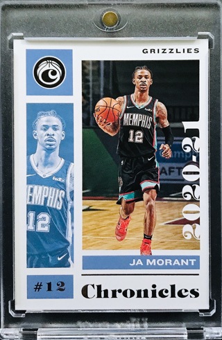 Ja Morant - 2020-21 Panini Chronicles #41 - Memphis Grizzlies [AA076]