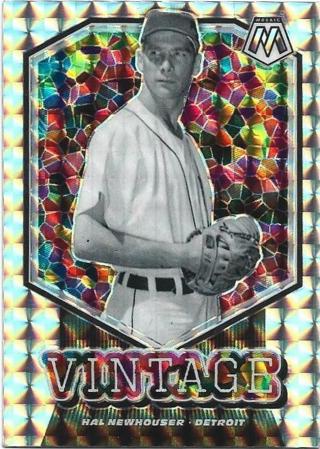 2021 MOSAIC HAL NEWHOUSER VINTAGE SILVER PRIZM REFRACTOR INSERT CARD