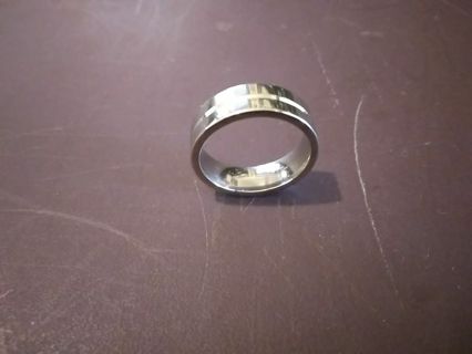 Stainless Steel FIdget Ring Size - 6