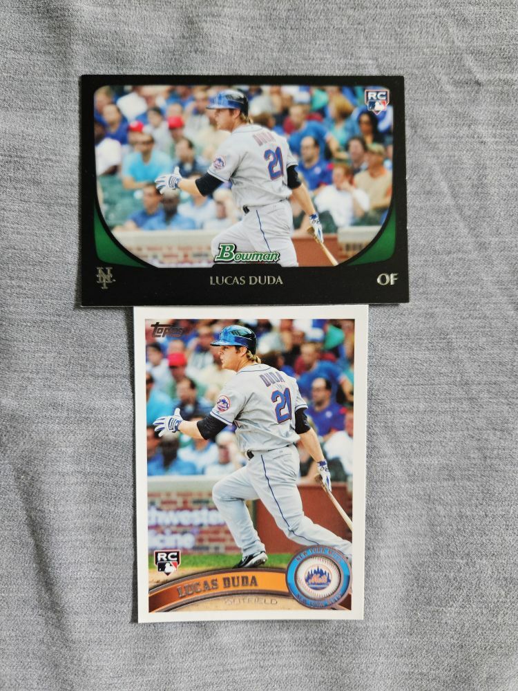 Free: Two Lucas Duda Rookie Cards
