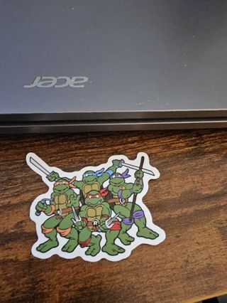 Ninja Turtle sticker 5.2cm/ 2.3 inch