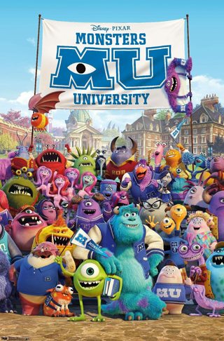 "Monster University" HD "Vudu or Movies Anywhere" Digital Code