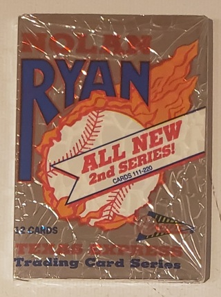 1992 Pacific Nolan Ryan Texas Express 2nd Series Sealed  Pack - 12 Cards