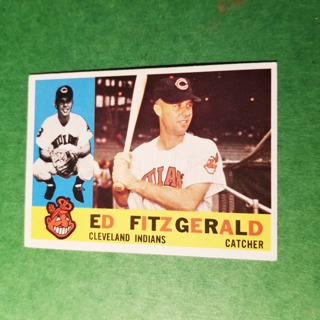 1960 - TOPPS BASEBALL CARD NO. 423 - ED FITZGERALD - INDIANS