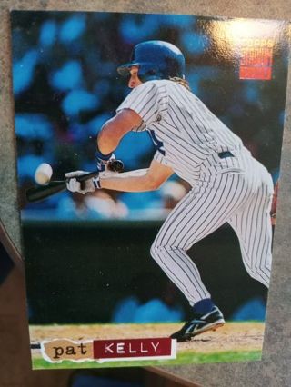 1994 TOPPS STADIUM CLUB PAT KELLY NEW YORK YANKEES BASEBALL CARD# 52