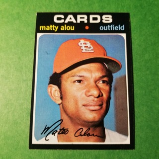 1971 Topps Vintage Baseball Card #720 - MATTY ALOU - CARDINALS - NRMT/MT