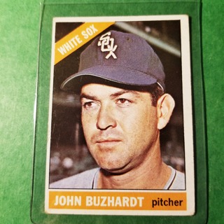 1966 - TOPPS BASEBALL CARD NO. 245 - JOHN  BUZHARDT - WHITE SOX