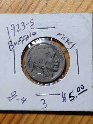 1923-S Buffalo Nickel! 3.2