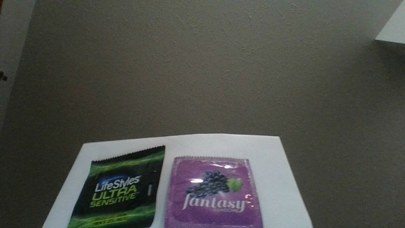 1 - lifestyles utra sensitive condom 1 grape scented condom