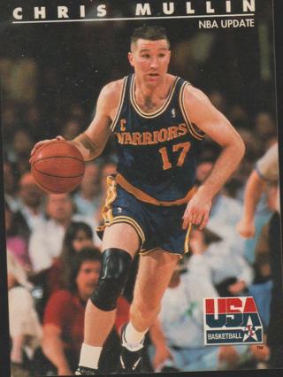 1992-93 SkyBox USA Basketball Chris Mullin Basketball Cards #55