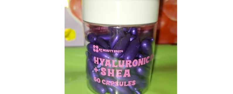 New MY BEAUTY SPOT - 60 Hyaluronic & Shea Face BEAUTY Capsules High End