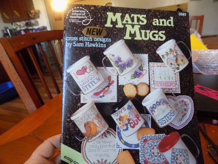 Mats and Mugs New Cross Sitch design by Sam Hawkins Vintage 1992