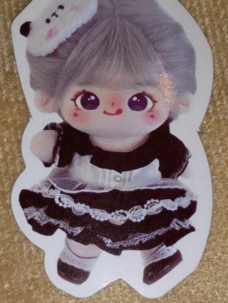 Cute one new vinyl lap top sticker no refunds regular mail only very nice quality