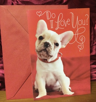 Sweetest Day Puppy Card