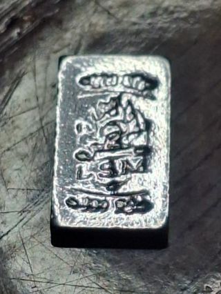 1/10 Oz .999 Fine Silver Barter Bar Local Silver Mint