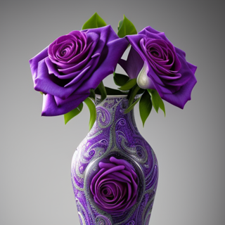 Listia Digital Collectible: Purple Roses