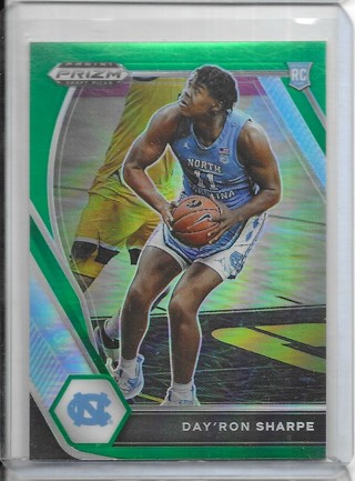 Day'Ron Sharpe 2021-22 Prizm Draft Prizms Green #25