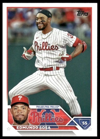 Edmundo Sosa #US2 2023 Topps Update Philadelphia Phillies