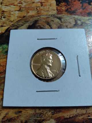 1943 Steel War Time Penny Gold Platted 